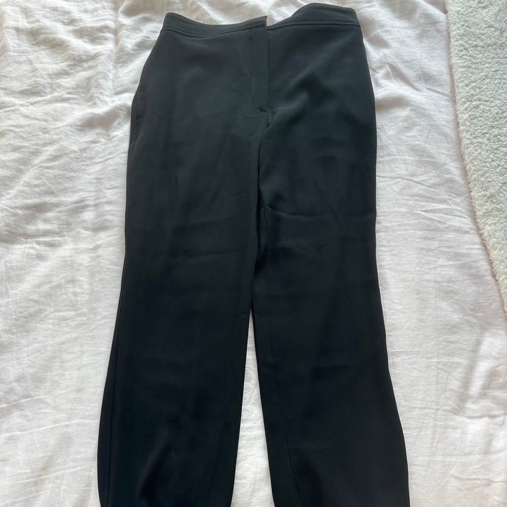 Aritzia cinched bottom crepe work pants